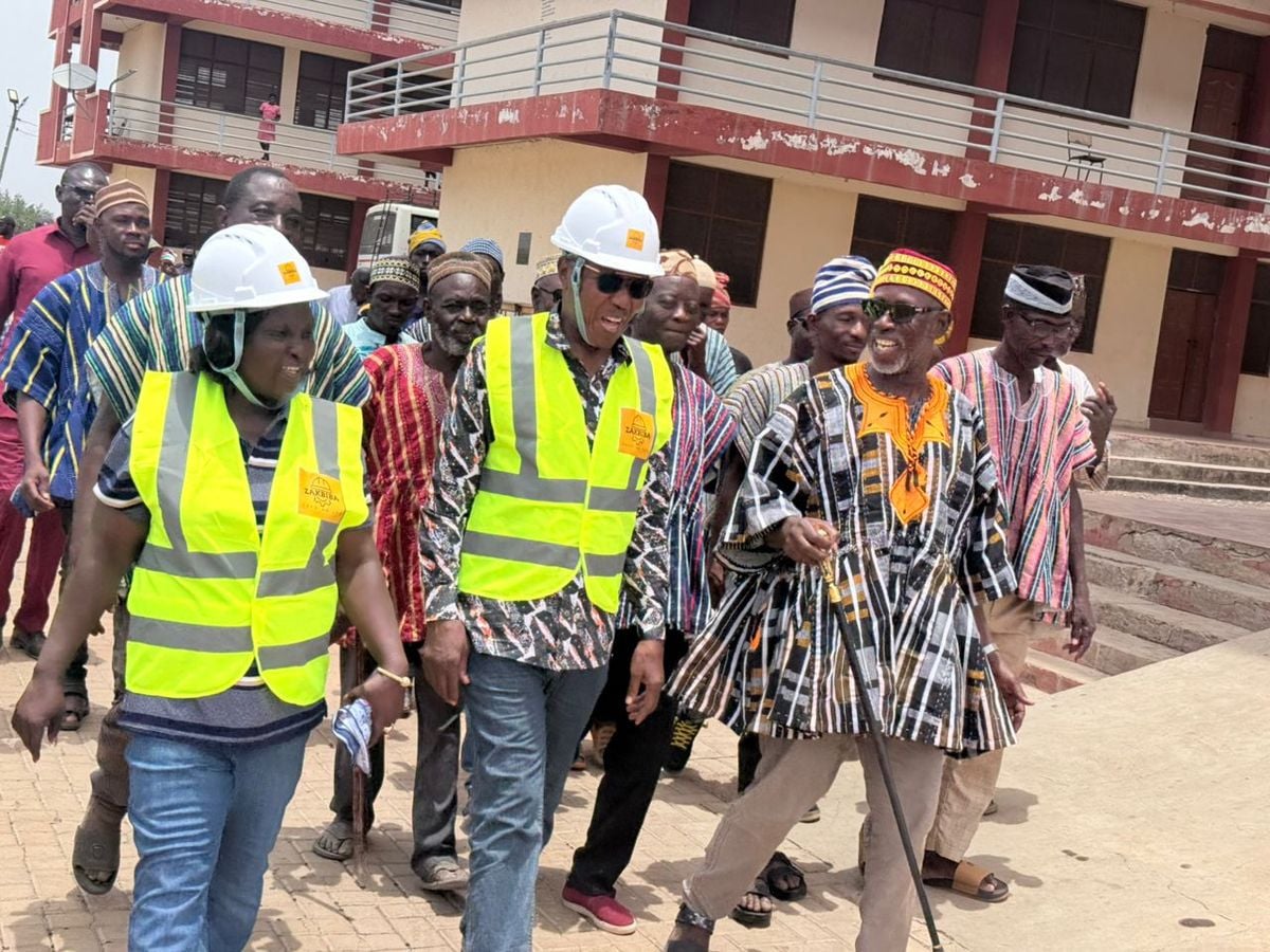 Deputy Minister of Education cuts sod for GHC41m school projects in Builsa South